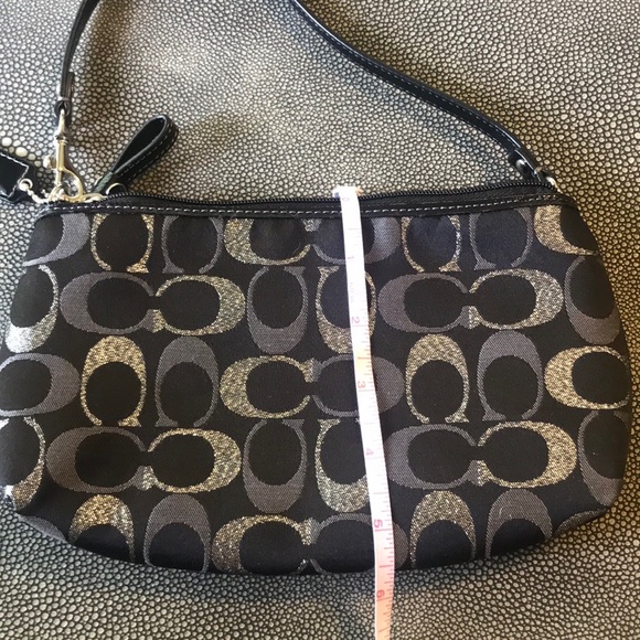 Coach Clutch - Black and Silver - Picture 9 of 9